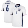 Maillot de Supporter Angleterre Maguire 6 Domicile Euro 2024 Pour Homme